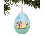 Pusheen Tin Egg Ornament Bouquet May Flowers Rainy Day 3 Pack