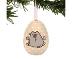 Pusheen Tin Egg Ornament Bouquet May Flowers Rainy Day 3 Pack