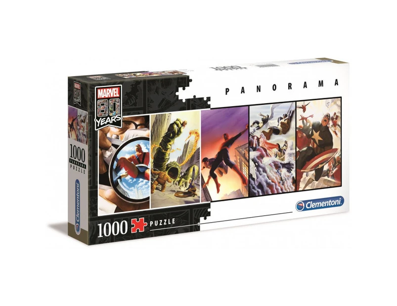 Clementoni Marvel 80th Anniversary Panorama Puzzle 1000 Pieces
