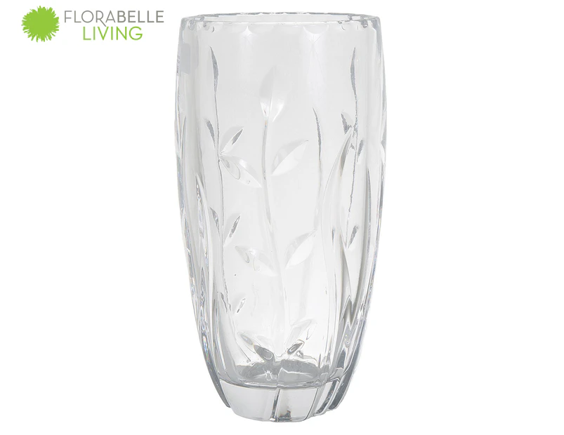 Florabelle 29cm Louise Crystal Vase - Clear