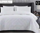 Dreamaker Summer Bamboo & Cotton Queen Bed Quilt