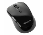 Targus 2.4 Ghz Wireless Bluetrace Sensor W620 4-key Standard Mouse Black
