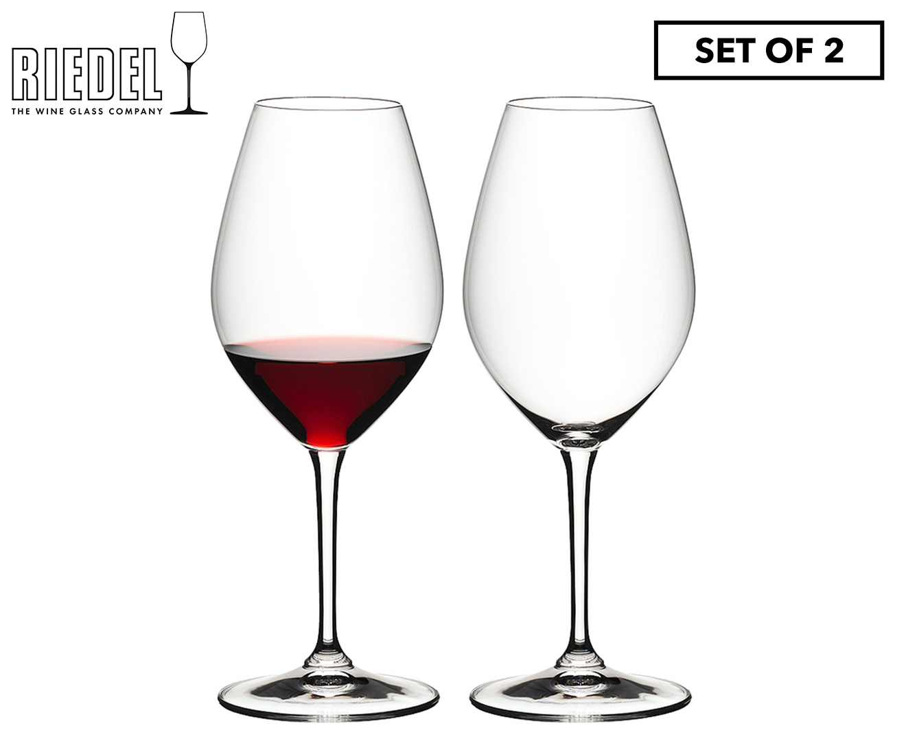 Riedel Marie-jeanne Ouverture Crystal Wine Glasses, Box of 2 