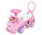 Kiddieland Minnie Mouse Musical Ice-Cream Activity Ride-On Toy - Pink