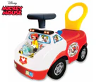 Kiddieland Mickey Mouse Mickey Activity Fire Truck Ride-On Toy - Red