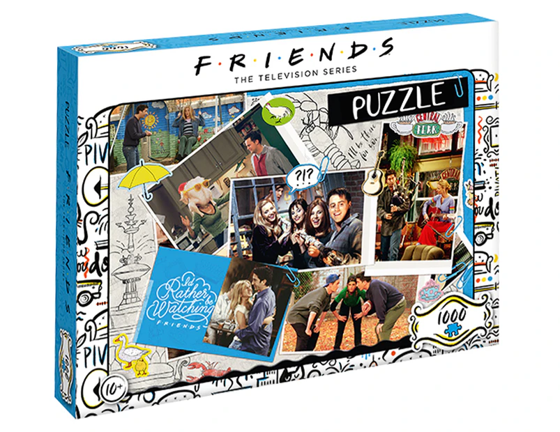 Friends Scrapbook 1000-Piece Jigsaw Puzzle
