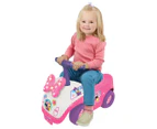 Kiddieland Minnie Mouse Lights N Sounds Activity Ride-On Toy - Pink