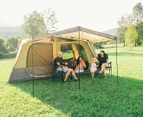 OZtrail Fast Frame Tourer 420 8-person Cabin Tent - Beige/Grey