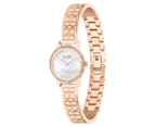 Coach Women's 22mm Audrey Stainless Steel Watch - White Mother of Pearl/Rose Gold