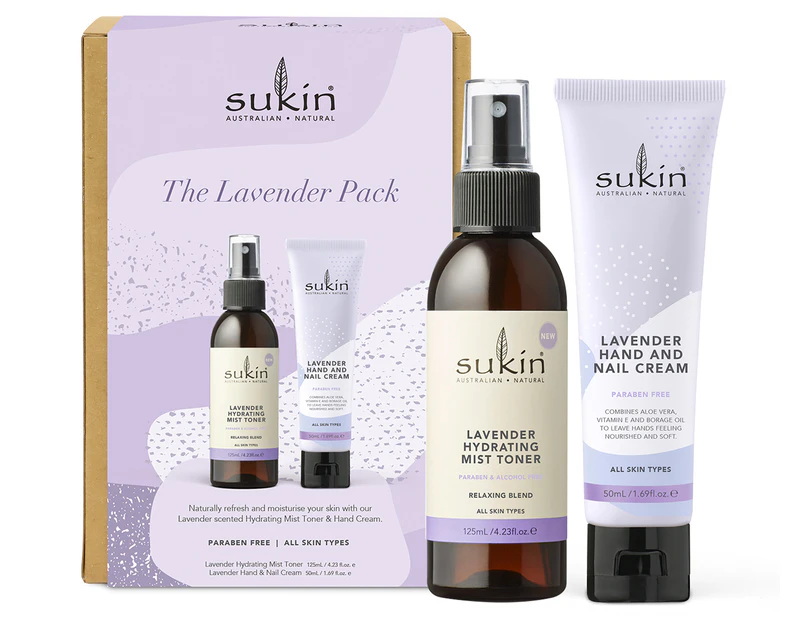 Sukin The Lavender 2-Piece Gift Pack