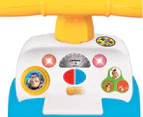 Kiddielands Toy Story Lights N Sounds Play Time Woody Ride-On Toy - Blue