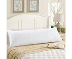 DreamZ Body Full Long Pillow Luxury Slip Cotton Maternity Pregnancy 137cm White