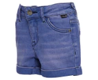 Riders Jnr. By Lee Girls' Shorty Shorts - San Fran Blue