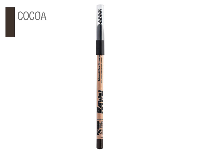 Raww Babassu Oil Brow Fix Eyebrow Pencil 1.1g - Cocoa