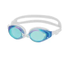 VIEW Swipe Anti-Fog Silicone Mirror Fitness Swimming Goggles - Blue/Emerald