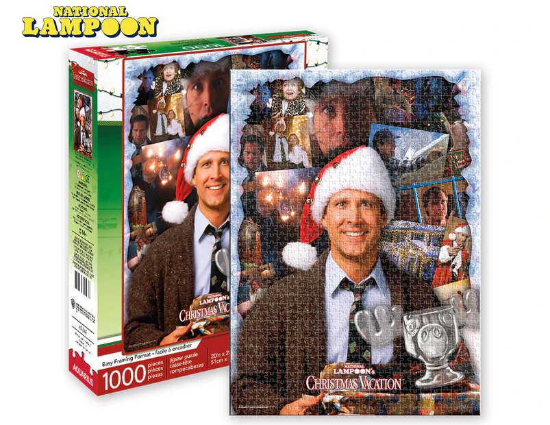 Aquarius National Lampoon's Christmas Vacation 1000-Piece Jigsaw Puzzle