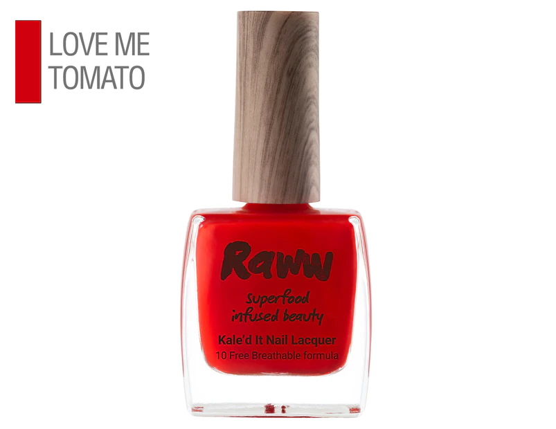 Raww Kale'd It Nail Lacquer 10mL - Love Me Tomato