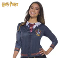 Harry Potter Adult Gryffindor Costume Top - Red/Navy