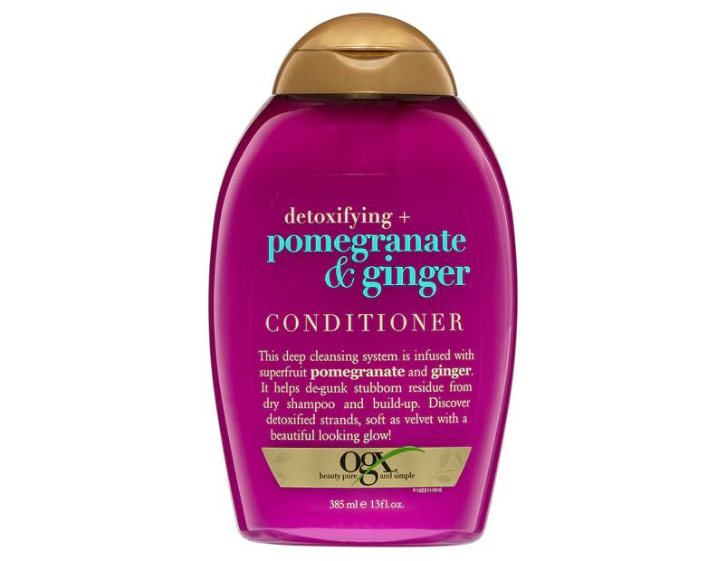 OGX Detoxifying + Pomegranate & Ginger Conditioner 385mL
