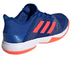 Adidas Boys' Adizero Club Sports Shoes - Collegiate Royal/Solar Red/Cloud White