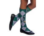 Harry Potter Slytherin Socks - Green/Grey