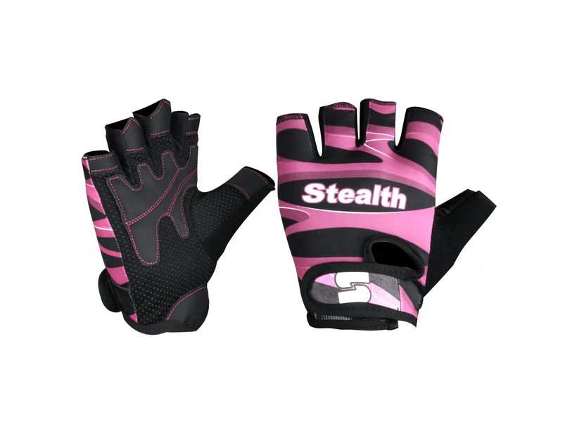 Stealth Sports Weight lifting Gym/Cycling Gloves PX1 Pink