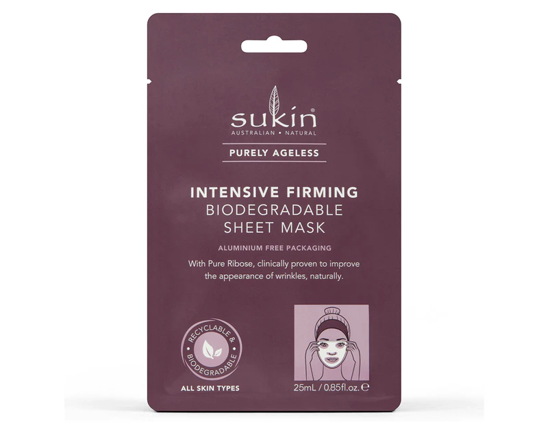 Sukin Purely Ageless Intensive Firm Sheet Mask 25mL