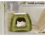 Pet Dog Cat House Kennel Calming Soft Bed Cave Puppy Doggy Bed Warm Cushion Beds