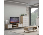 Darcie Oak 1.6m TV Unit