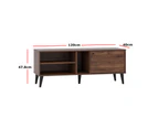 Noyer Columbia Walnut 1.2m TV Unit