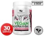 White Wolf Lean Vegan Protein Blend Strawberries & Cream 900g / 30 Serves 1