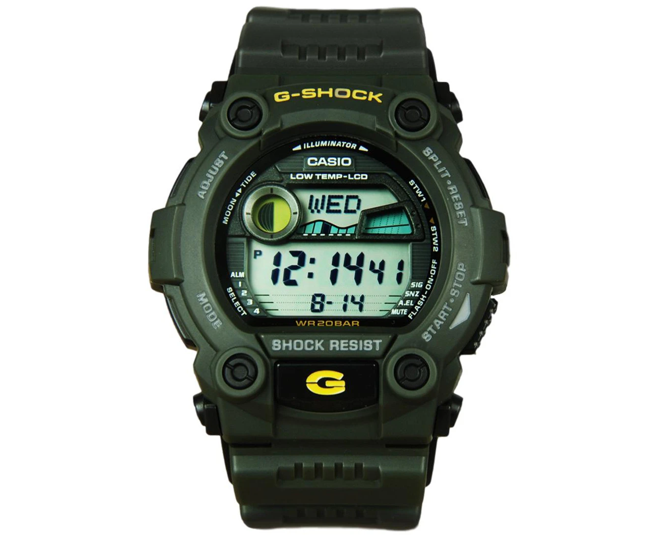 Casio G-SHOCK Men's Moon Tide Data Digital Watch - G7900-3D