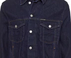 Calvin Klein Jeans Men's Iconic Trucker Jacket - Rinse Blue