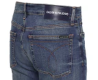 Calvin Klein Jeans Men's CKJ 026 Slim Low Rise Jeans - Sacajawea Blue