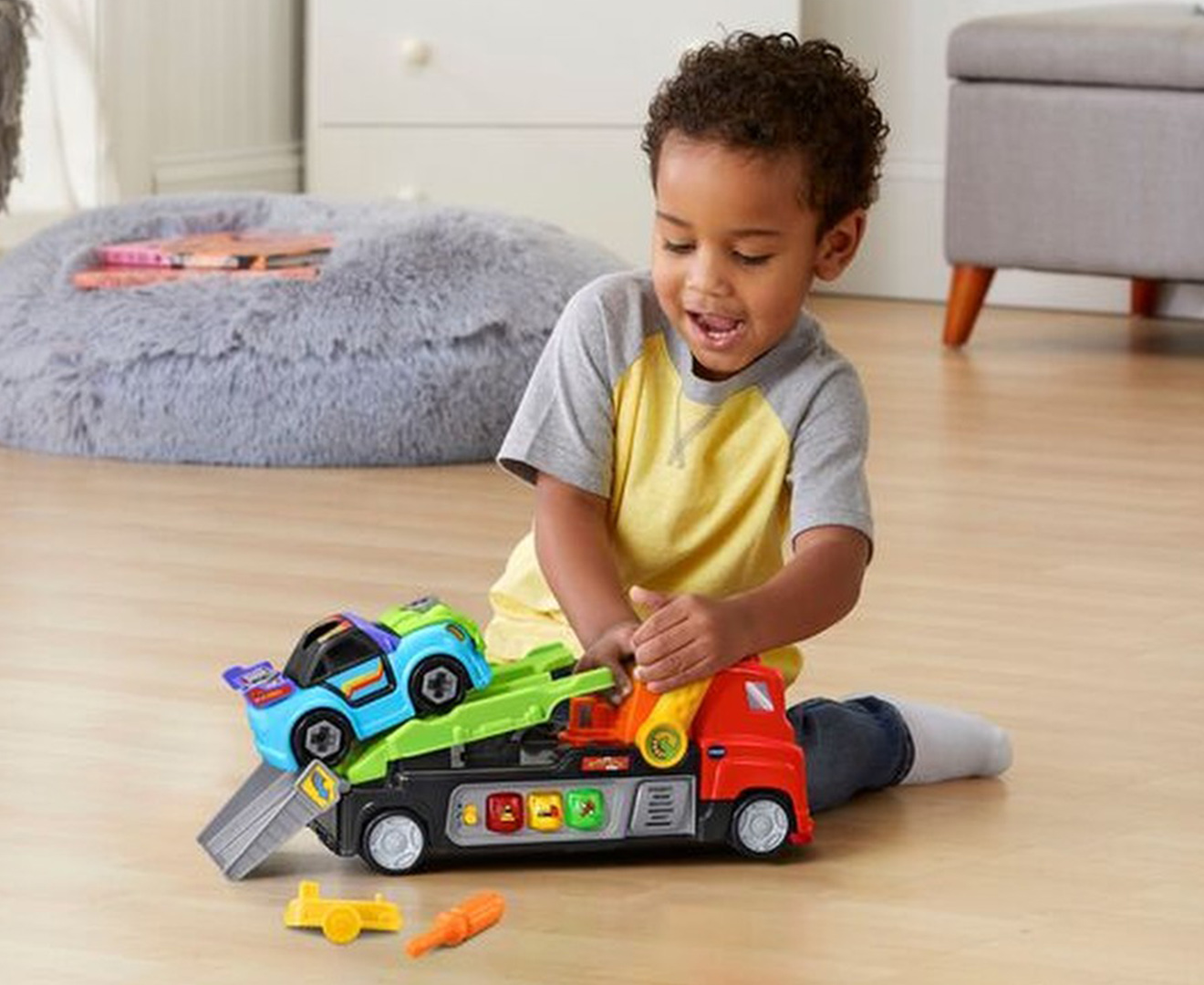 VTech Fix Learn Car Carrier Toy | Catch.co.nz