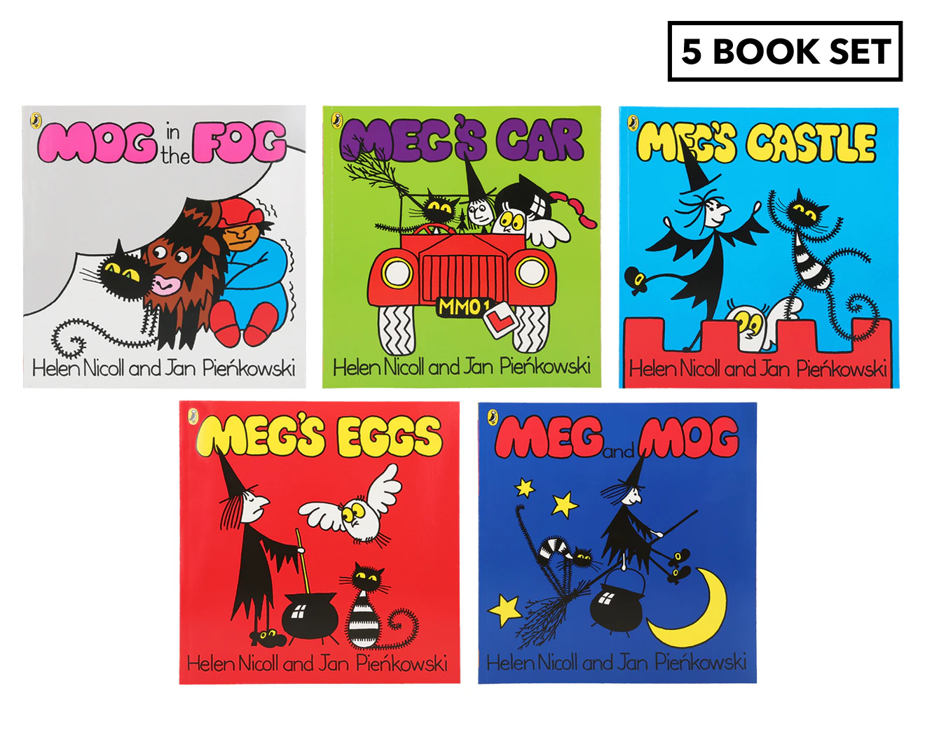 Meg And Mog 5-Book Pack