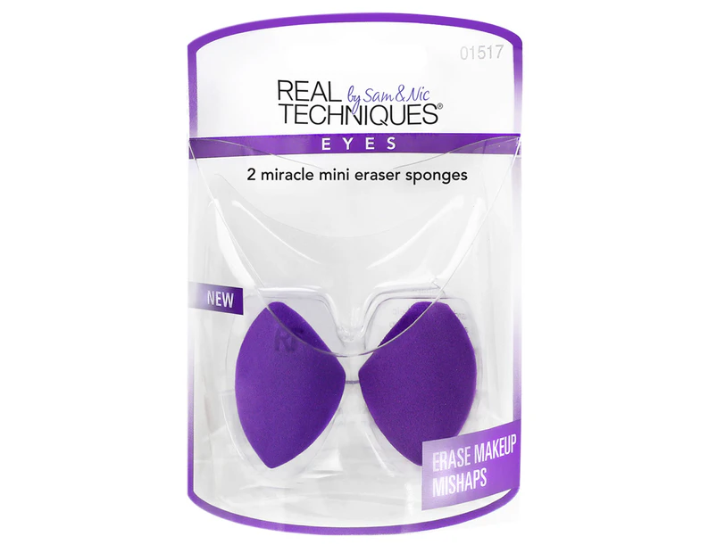 Real Techniques Miracle Mini Eraser Sponge Duo Pack
