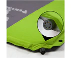 Self Inflating Mattress Sleeping Mat Air Bed Camping Camp Hiking Joinable Single - green