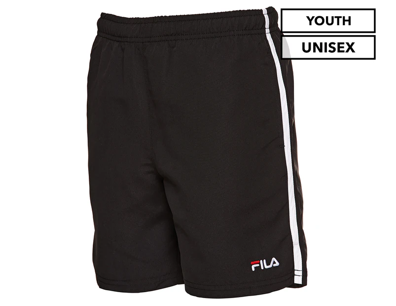 Fila Youth Classic Microfibre Shorts - Black