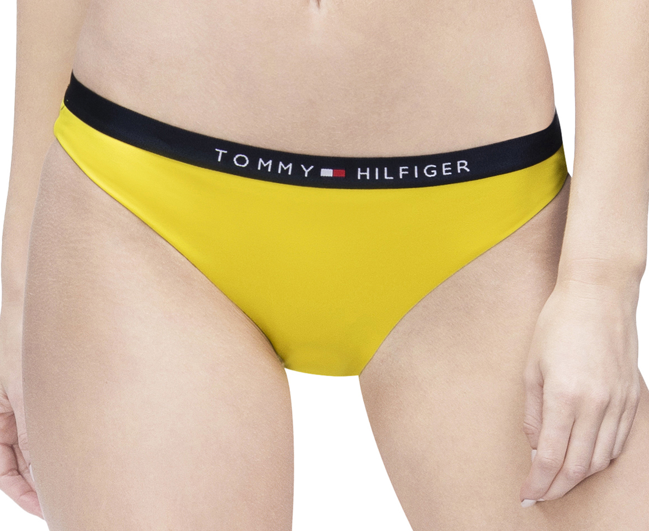 Tommy Hilfiger Swimwear Women's Classic Bikini Briefs - Empire Yellow