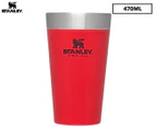 Stanley 470mL Stacking Vacuum Pint - Flanner Red