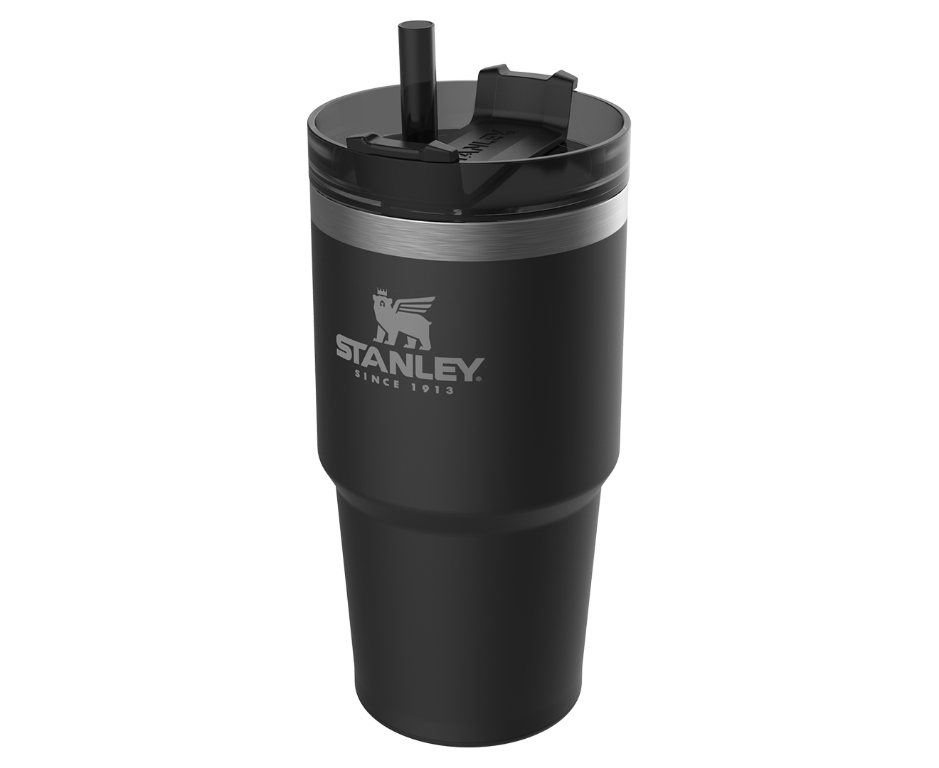 Stanley 590mL Vacuum Quencher Adventure Mug - Matte Black | Catch.com.au