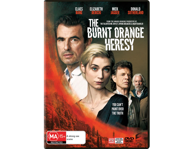 The Burnt Orange Heresy DVD Region 4