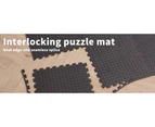 EVA Foam Mat Gym Floor Mats Interlocking Heavy Duty Puzzle Baby Kids Play 12PCS