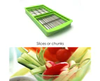 TOQUE 13 in 1 Food Slicer Dicer Nicer Vegetable Fruit Food Peeler Chopper Cutter