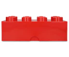LEGO® Brick 8-Knob Storage Brick - Red