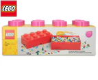 LEGO® Brick 8-Knob Storage Brick - Pink