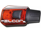 Moon Alcor 15lm USB Rear Bike Light Black/Red