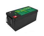 12V 300Ah Deep Cycle LiFePO4 Lithium Battery BMS Rechargeable LCD Display Solar