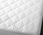 Accessorize Cotton Quilted King Single Bed Mattress Protector